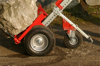 Moritz TK2-600 mit Stützrad